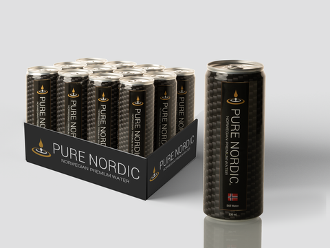 12 x 330 ml of Norwegian Premium Still Water