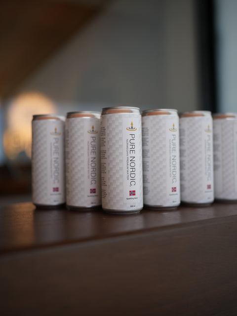 24 x 330 ml of Norwegian Premium Sparkling Water